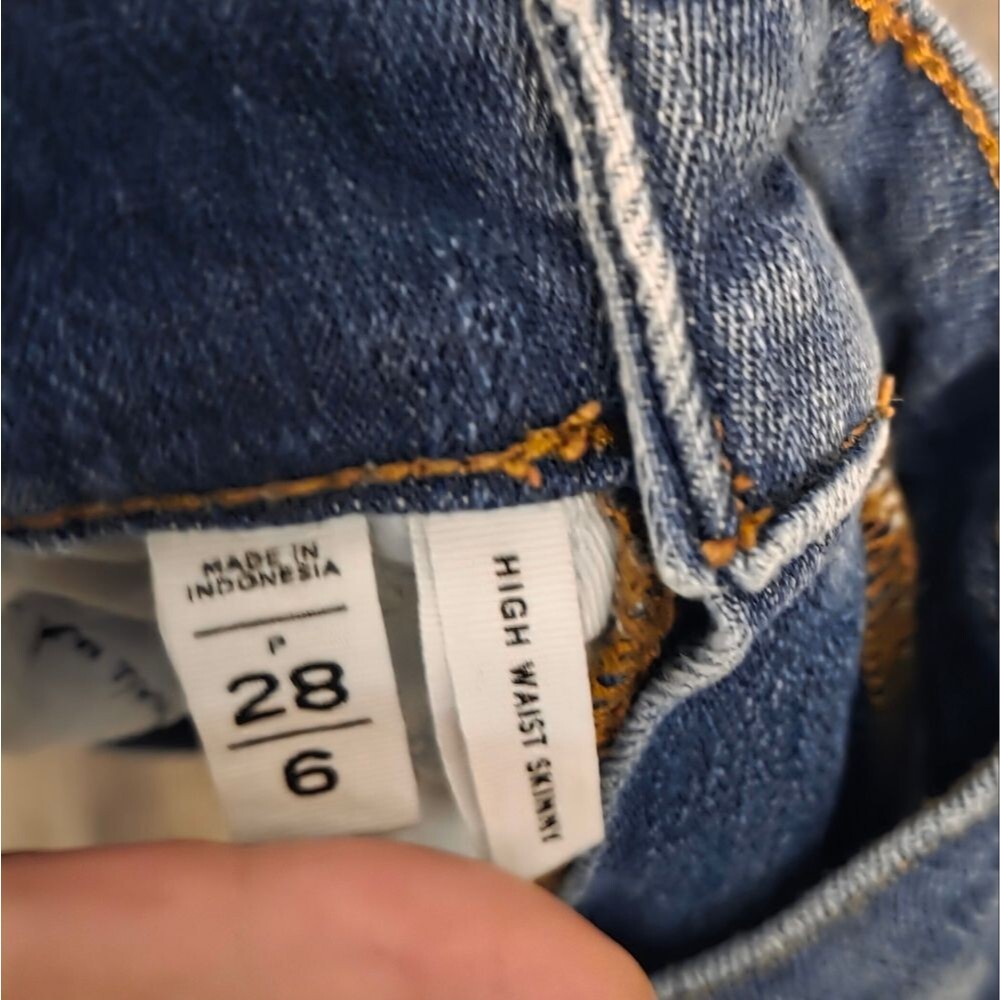 Loft High Waist Skinny Jeans - Picture 8 of 11